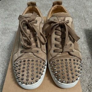 Christian Louboutin Louis Junior Spikes Orlato Flat